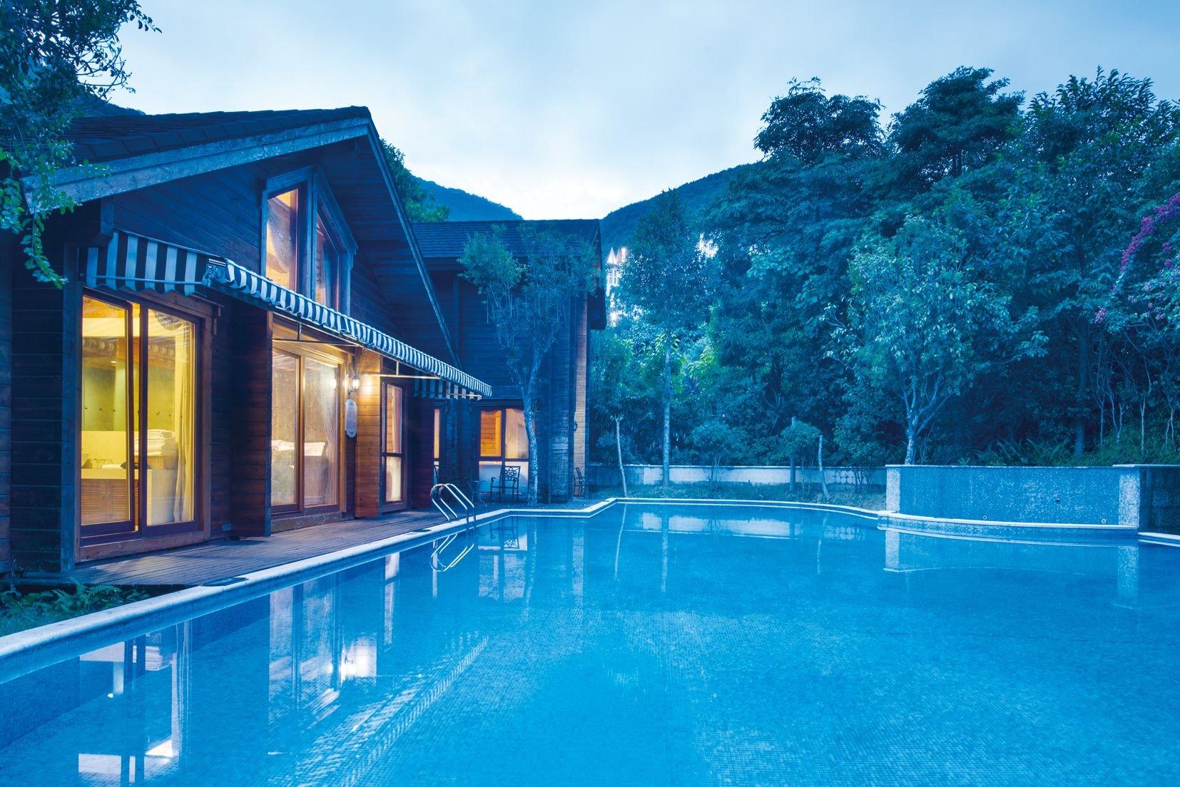 Oct Hotel Shenzhen Interlaken Main Building Exteriör bild